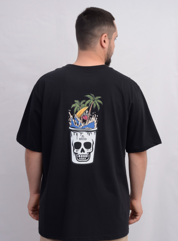 Surfer Skull – Negro